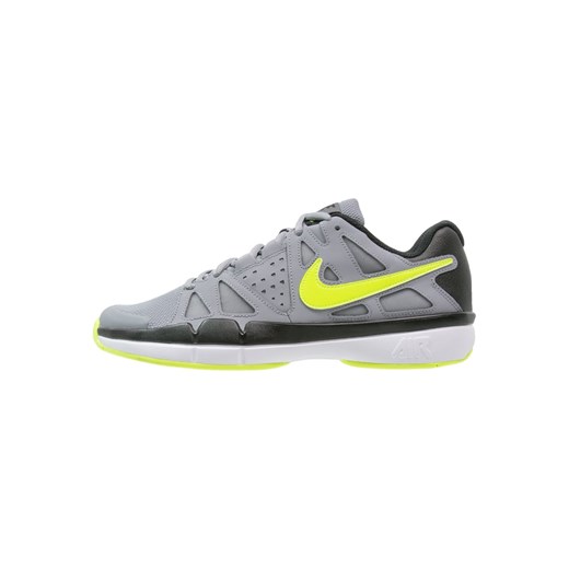 Nike Performance AIR VAPOR ADVANTAGE Obuwie do tenisa Outdoor volt/black/dark grey/white