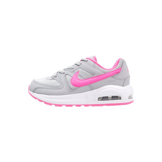 Nike Sportswear AIR MAX COMMAND  Tenisówki i Trampki wolf grey/pink blast/white