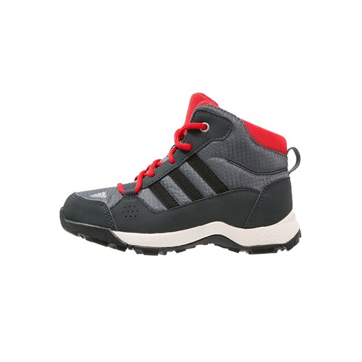 adidas Performance HYPERHIKER Buty trekkingowe onix/core black/vivid red