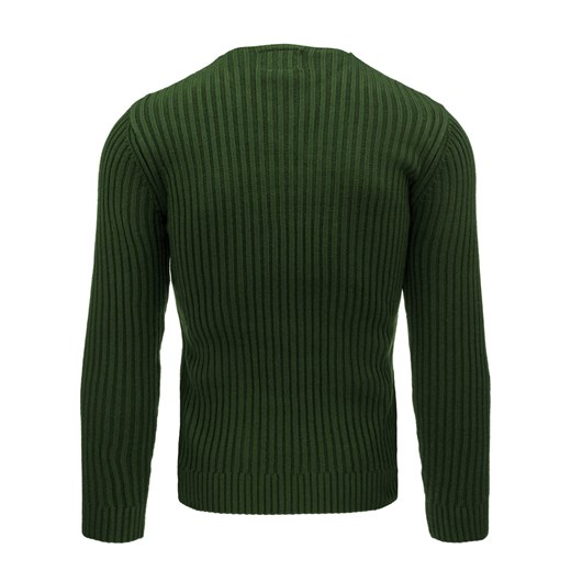 Sweter męski oliwkowy (wx0887)   XL DSTREET