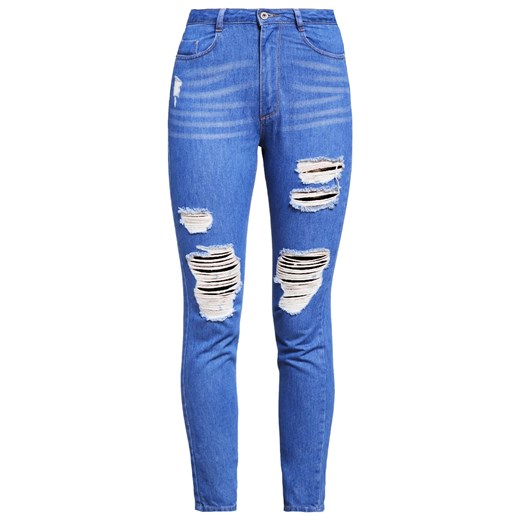 Missguided RIOT Jeansy Slim fit blue