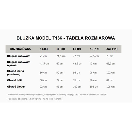 Bluzka T136 Landrynka Tessita S Szafomania.pl