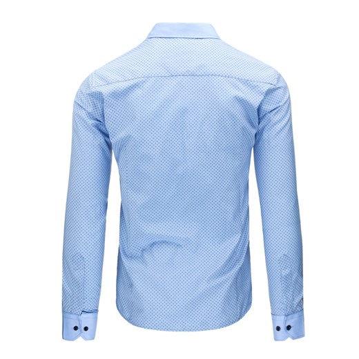 Koszula męska błękitna (dx1178)   S DSTREET