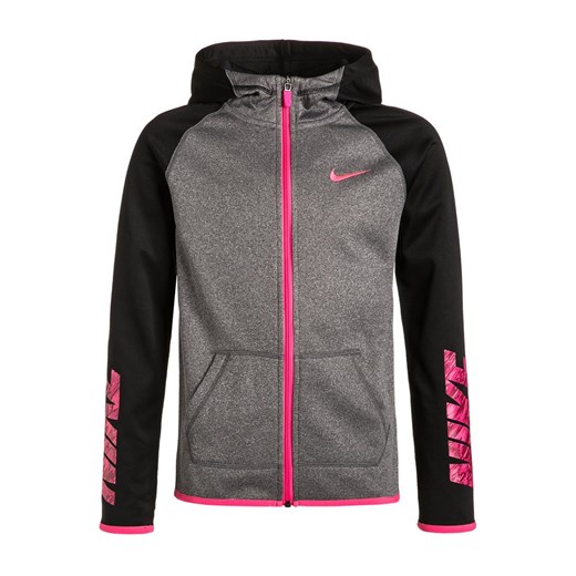Nike Performance Kurtka sportowa black heather/black/hyper pink