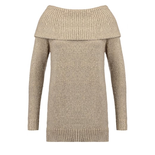 New Look Sukienka dzianinowa camel