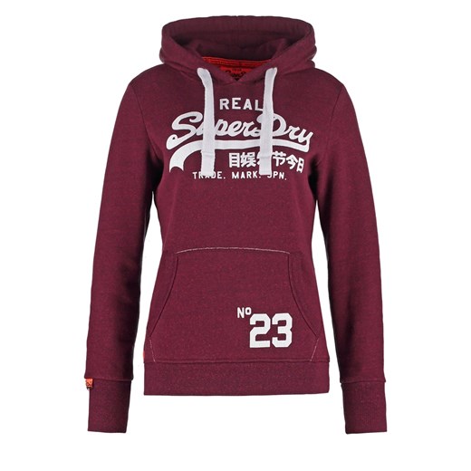 Superdry Bluza rugged maroon