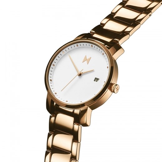 WOMEN'S WHITE/ROSE GOLD bialy Mvmt Watches  theClassy.pl