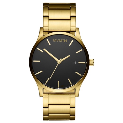 CLASSIC BLACK/GOLD szary Mvmt Watches  theClassy.pl