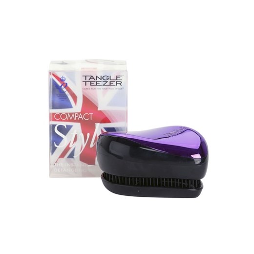 Tangle Teezer Compact Styler szczotka do włosów (Purple Dazzle Instant Detanglimg Hairbrush)