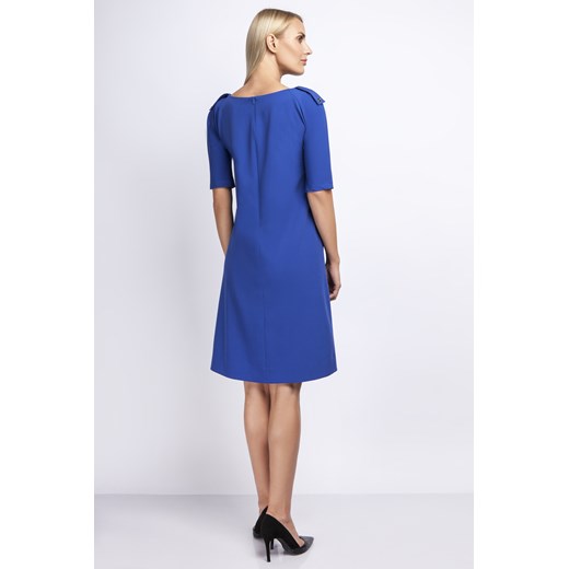 Sukienka z pagonami i krótkim rękawem AT84 The Twiggy Shop XXXL thetwiggyshop.pl