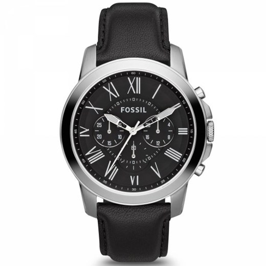 zegarek Fossil Grant FS4812 czarny Fossil ONE ZERO | Time For Fashion