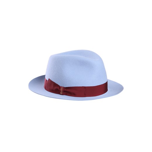 Kapelusz damski SMOOTH FEDORA niebieski Borsalino  S'portofino