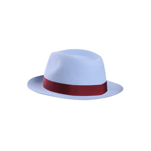 Kapelusz damski SMOOTH FEDORA niebieski Borsalino  S'portofino