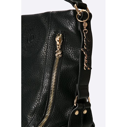 Desigual - Torebka Desigual czarny uniwersalny ANSWEAR.com okazyjna cena