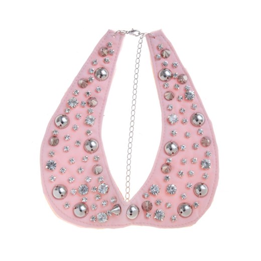 Pink Stud Diamante Collar