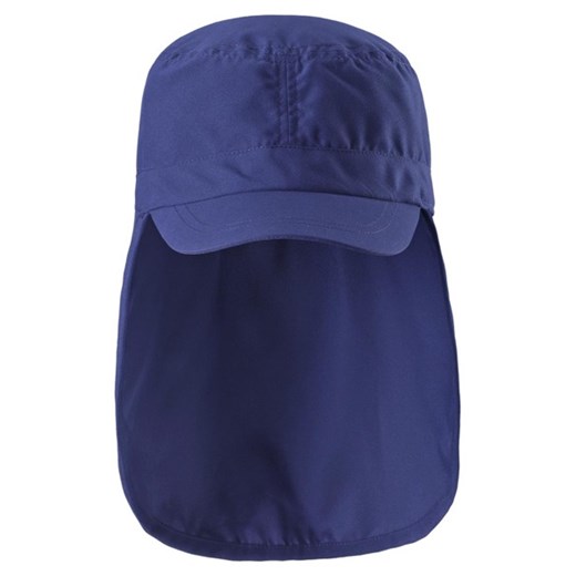Czapka przeciwsłoneczna UV 50+ Reima ALOHA osłona karku granat (navy) granatowy Reima 48 Czerwony Kapturek
