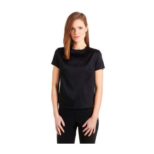 Jedwabny t-shirt Lambert czarny Lambert Wólczanka
