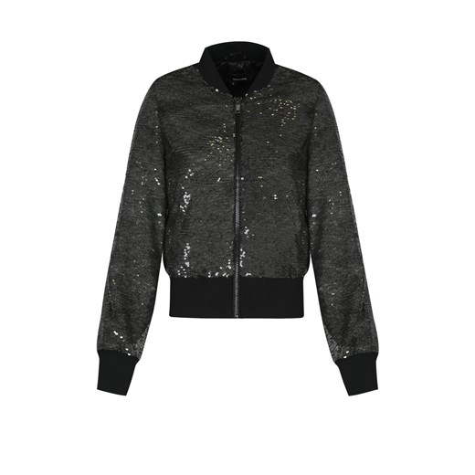 Grey Sequin Bomber Jacket  Tally Weijl szary  