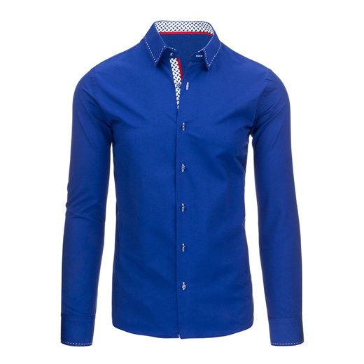 Koszula męska niebieska (dx0945)
