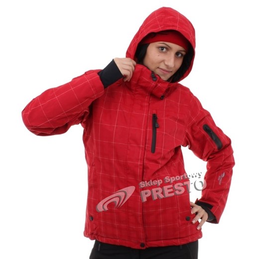 Kurtka narciarska damska Lady Rocas 8000 Hi-Tec  - czerwony