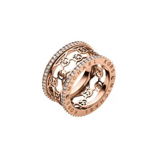Pierścionek Michael Kors - MKJ2957791 165 - GWARANCJA ORYGINALNOŚCI - DOSTAWA DHL GRATIS - RATY 0%