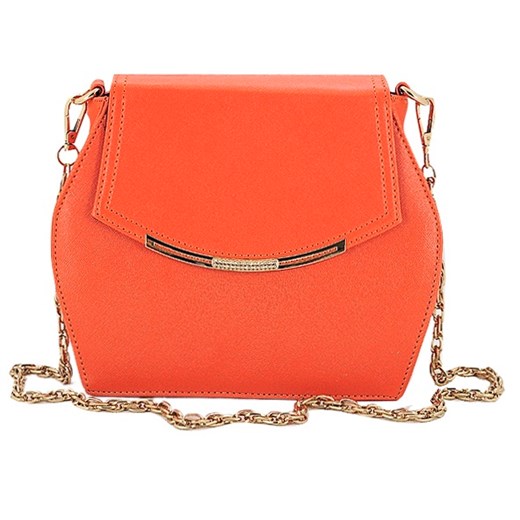 Torebka Classic Solid Chain Handle - Orange  pandzior-pl-new-vogue  klasyczny
