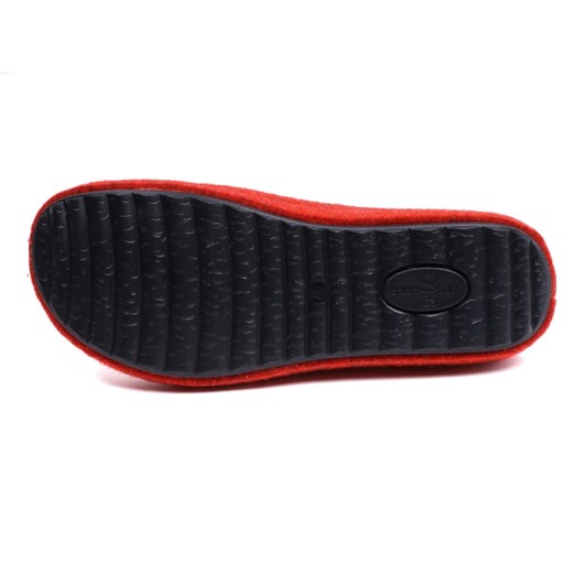 Czerwone pantofle domowe damskie Panto Fino 1830-M52 Panto Fino czarny 41 Aligoo