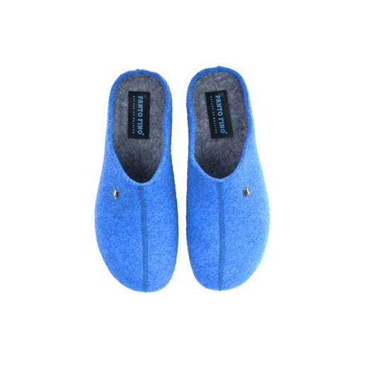 Niebieskie pantofle domowe damskie Panto Fino 1830-07 Panto Fino niebieski 39 Aligoo