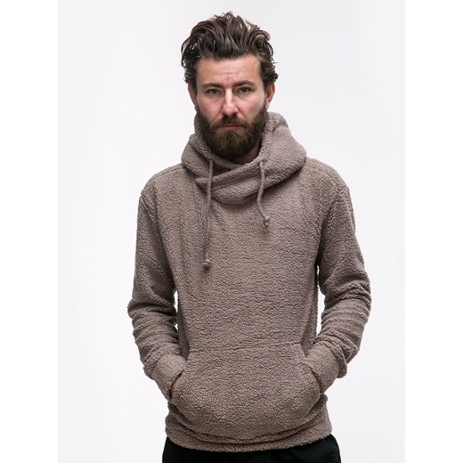 Sherpa High Neck Hoody Taupe TB1401
