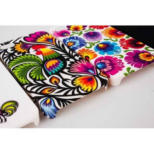 Etui na iPhone 5 FOLK - wycinanka kogut