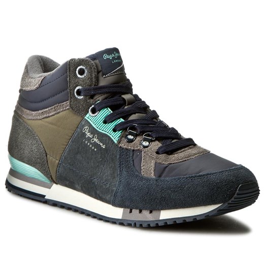 Sneakersy PEPE JEANS - Tinker Mix High Top PMS30273 Marine 585  Pepe Jeans 40 eobuwie.pl
