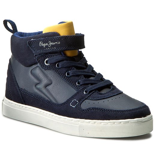 Sneakersy PEPE JEANS - Montreal Boot Boys PBS30225 Ace Blue 590 Pepe Jeans  33 eobuwie.pl