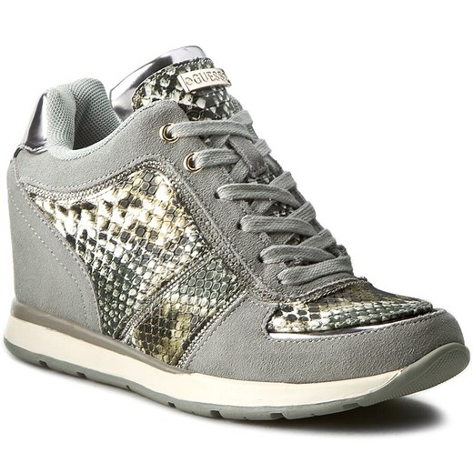 Sneakersy GUESS - Laceon FLLCE3 SUE12 OLIVE szary Guess 40 eobuwie.pl