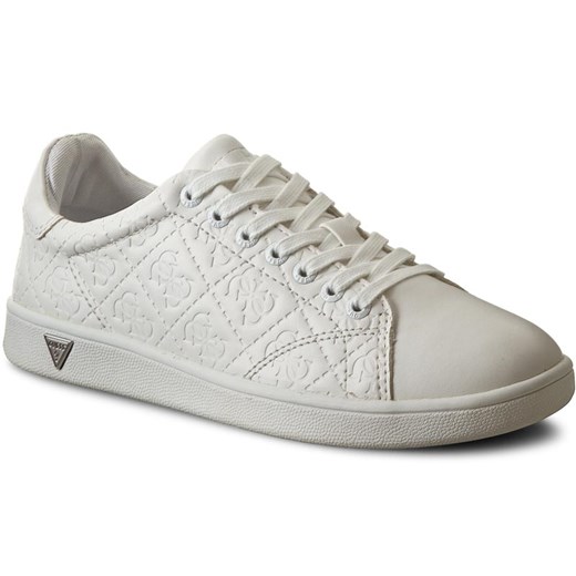 Sneakersy GUESS - Super FLSPR1 FAL12 WHITE Guess szary 39 eobuwie.pl