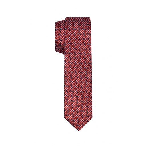 Krawat 14 - 76 czerwony   promocyjna cena Próchnik 