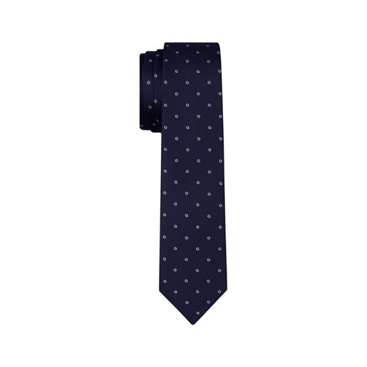 Krawat 14 - 92  czarny  okazyjna cena Próchnik 