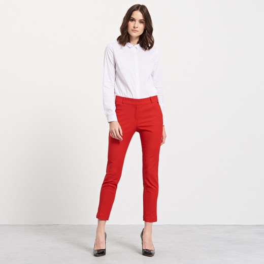 Reserved - Eleganckie spodnie - Czerwony