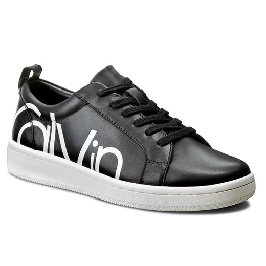Sneakersy CALVIN KLEIN BLACK LABEL - Danya E4835 Black/White szary Calvin Klein Black Label 39 eobuwie.pl