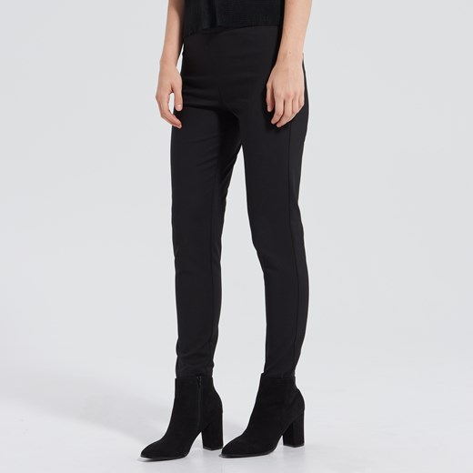 Sinsay - Spodnie z kantem classy&fabulous - Czarny