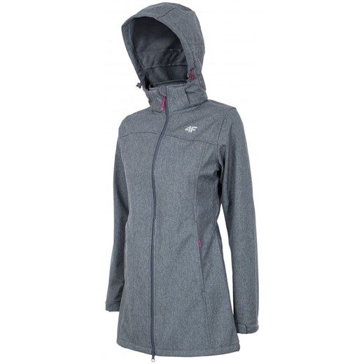 [T4Z15-SFD001] Płaszcz softshell damski SFD001 - szary melanż