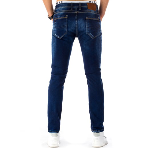 Spodnie jeansowe męskie (ux0794) Jeans  s34 DSTREET