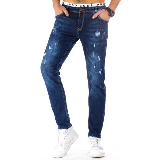Spodnie jeansowe męskie (ux0798) Jeans  s31 DSTREET