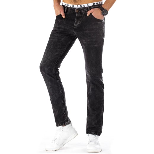 Spodnie jeansowe męskie (ux0800) Jeans  s34 DSTREET
