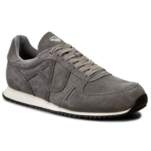 Sneakersy ARMANI JEANS - 935027 7P443 20940 Grey 1905 Armani Jeans 41 eobuwie.pl