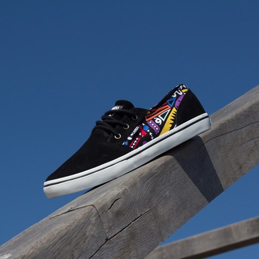 Buty Sticky Black Art. Pattern czarny Lando szary 42 WOODMINT