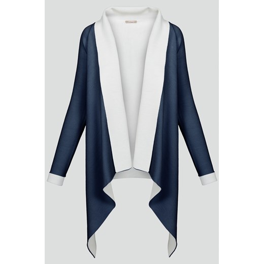 Asymetryczny sweter bez zapięcia szary Orsay S orsay.com