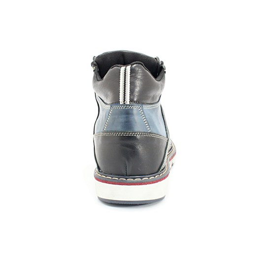 KENT 291 GRANAT - Męskie buty zimowe, lekkie ocieplenie Kent  42 Sklep Obuwniczy KENT