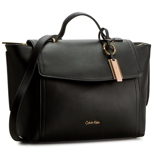 Torebka CALVIN KLEIN BLACK LABEL - Myr4 Top Handle Satchel K60K602431  001 czarny Calvin Klein Black Label  eobuwie.pl