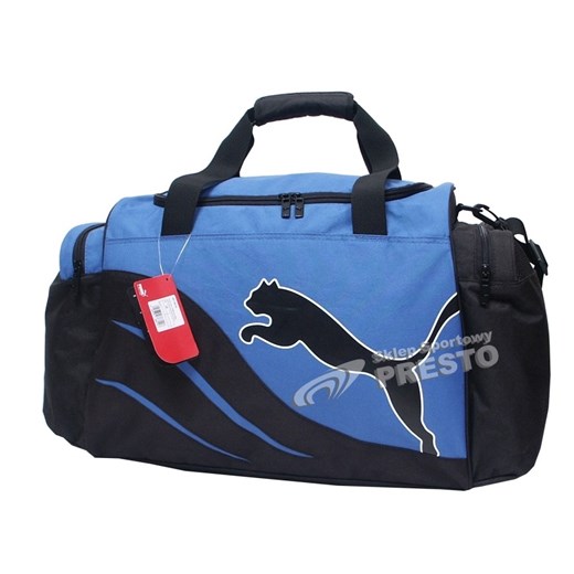 Torba sportowa Puma 5.10 Medium 067199-04 - czarno-niebieski