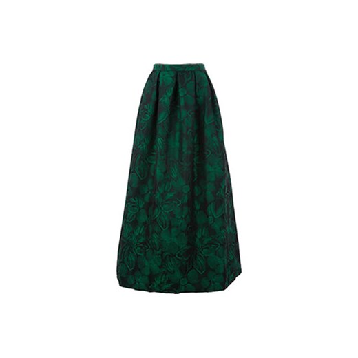 Green Floral Maxi Skirt  zielony  tkmaxx
